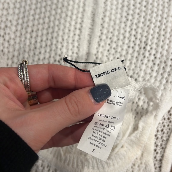 Tropic of C Porta Dress in White - Picture 8 of 9